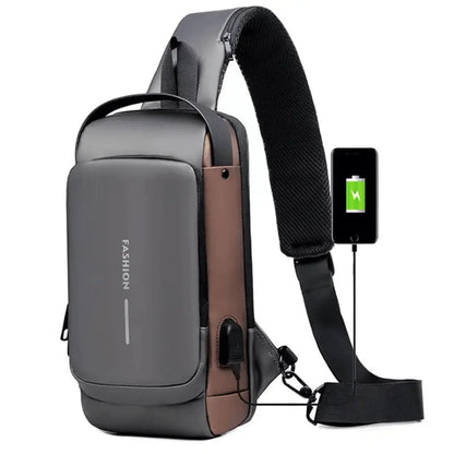 UrbanTech Shoulder Bag with USB Charging